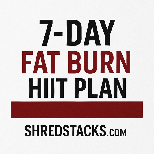 7-Day Fat Burn HIIT Workout Plan – Fast, No Equipment | ShredStacks